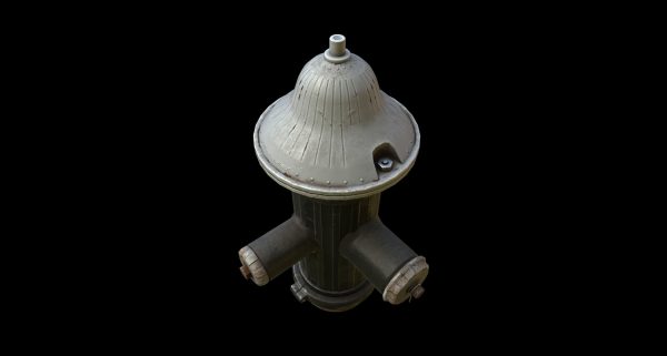 Realistic US Fire Hydrant