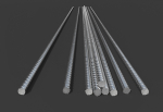 Rebar- Chrome Reinforcement -  threaded rod - building materials
