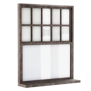 rectangle-windows-3d-model-low-poly-max-obj-fbx-stl