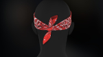 Red Paisley Bandana