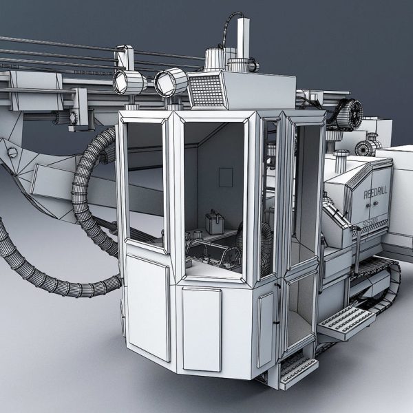 Reedrill drilling machine