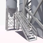 Refinery industrial plant