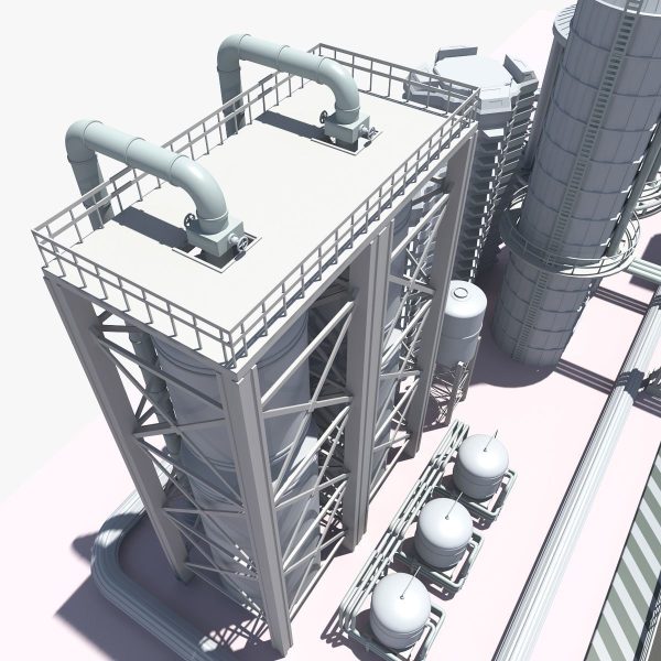 Refinery industrial plant