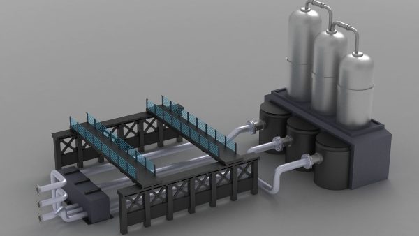 refinery factory field industry oil petrochemical refuel