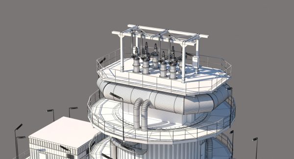 Refinery Industrial Elements 003