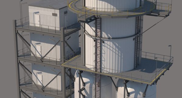 Refinery Industrial Elements 003