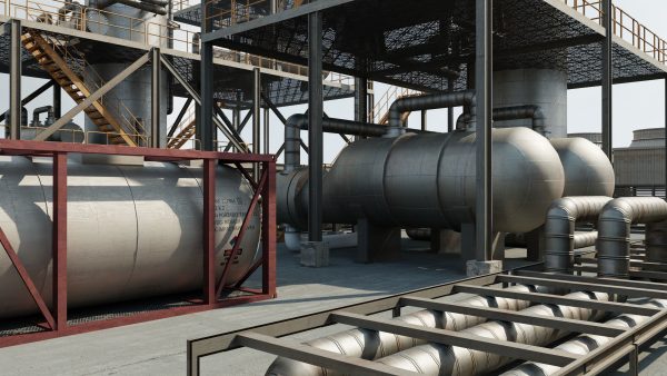 Refinery Unit Scene