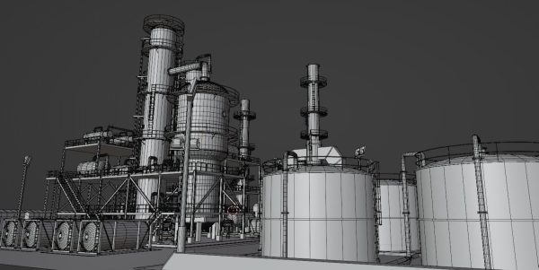 Refinery Unit Scene