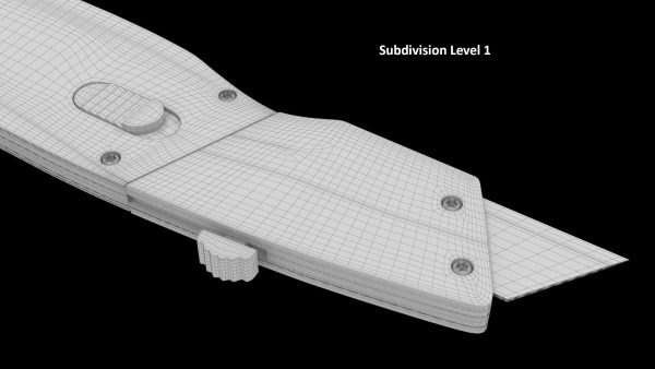 Retractable utility knife