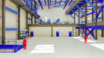 Retro Factory Interior