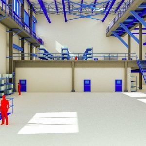 Retro Factory Interior