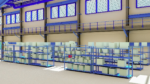Retro Factory Interior