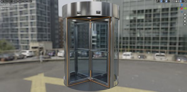 Revolving door Dorma Crane 2000