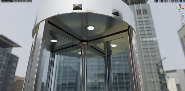 Revolving door Dorma Crane 2000