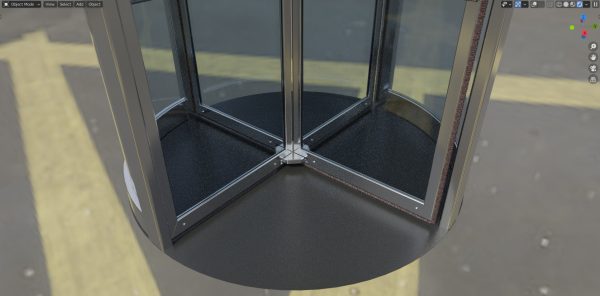 Revolving door Dorma Crane 2000