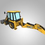 Rigged Excavator - Maya Rig