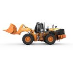 Rigged Hitachi Construction Machinery ZW550 Wheel Loader