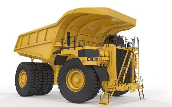 Rigged Mining Truck