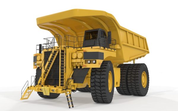 Rigged Mining Truck
