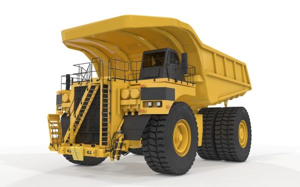 Rigged Mining Truck