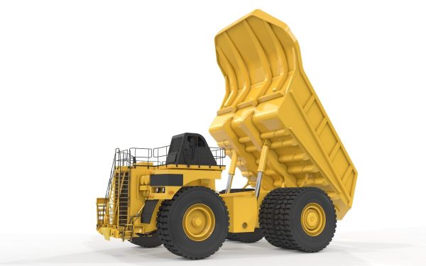 Rigged Mining Truck