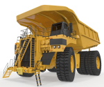 Rigged Mining Truck
