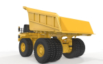 Rigged Mining Truck