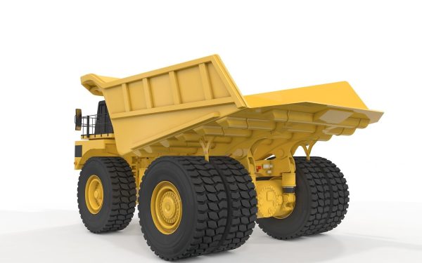 Rigged Mining Truck