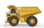 Rigged Mining Truck