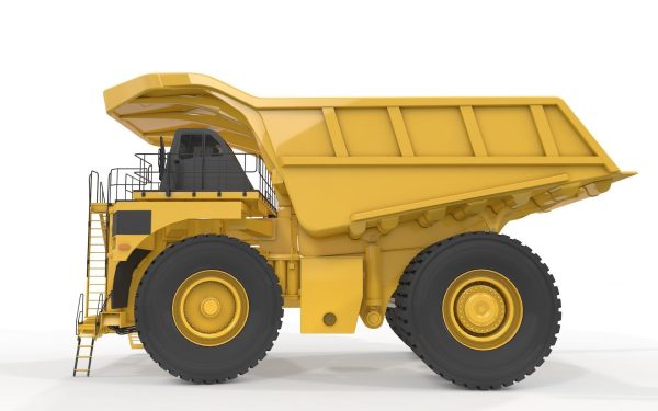 Rigged Mining Truck
