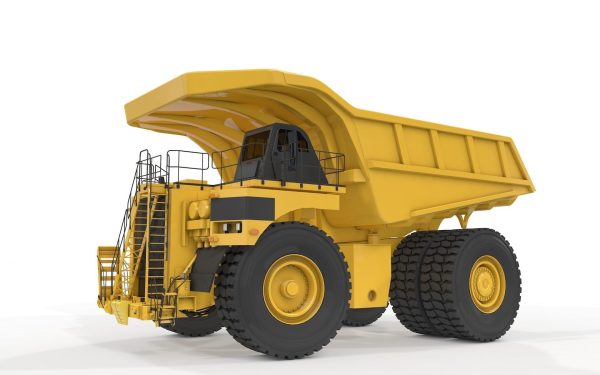 Rigged Mining Truck
