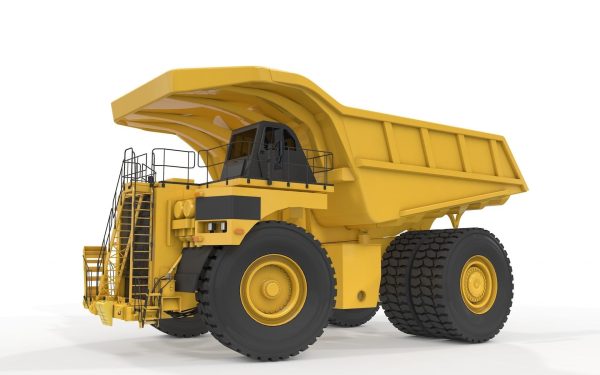 Rigged Mining Truck