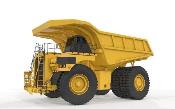 Rigged Mining Truck