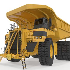 Rigged Mining Truck