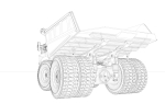 Rigged Mining Truck