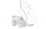 Rigged Mining Truck