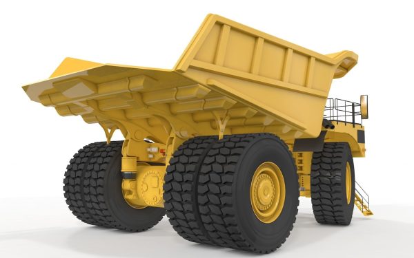 Rigged Mining Truck