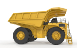 Rigged Mining Truck