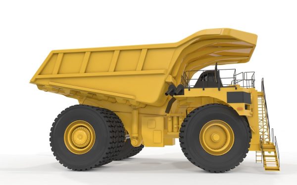 Rigged Mining Truck