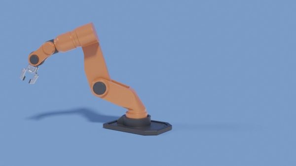 Rigged Robot arm