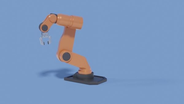 Rigged Robot arm