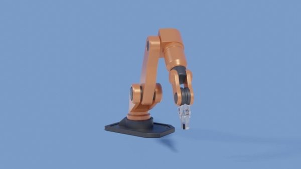 Rigged Robot arm