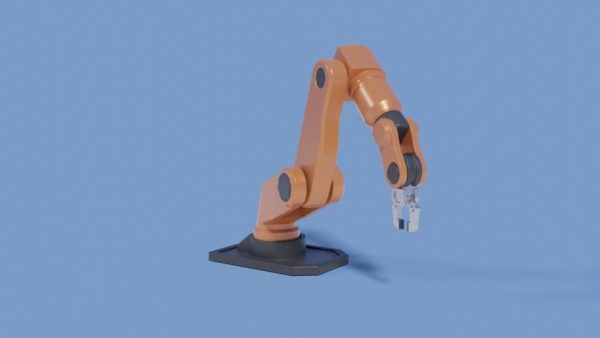 Rigged Robot arm