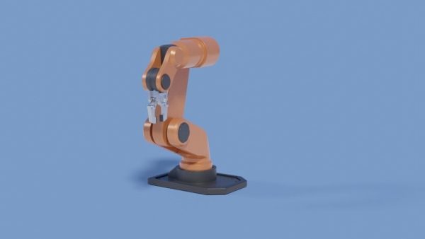 Rigged Robot arm