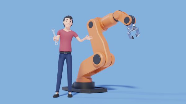 Rigged Robot arm