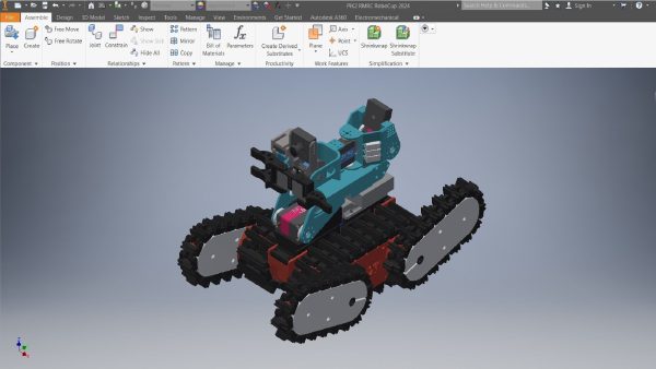 RMRC RoboCup 3d model