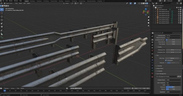 Road Railing pack