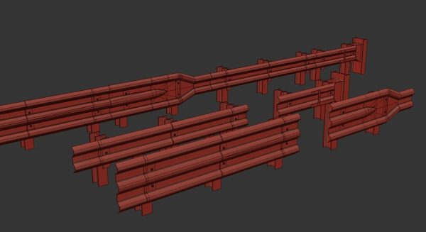 Road Railing pack