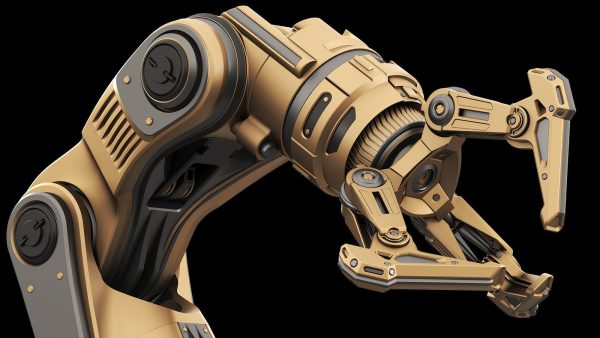 Robot Arm 3 RIGGED and Animated