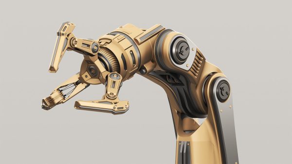 Robot Arm 3 RIGGED and Animated